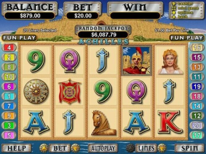 Характеристики игры Achilles