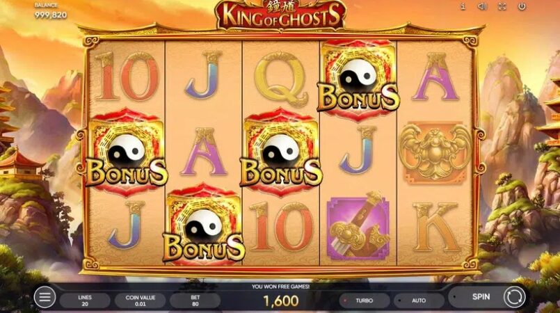 Оформление автомата King of Ghosts