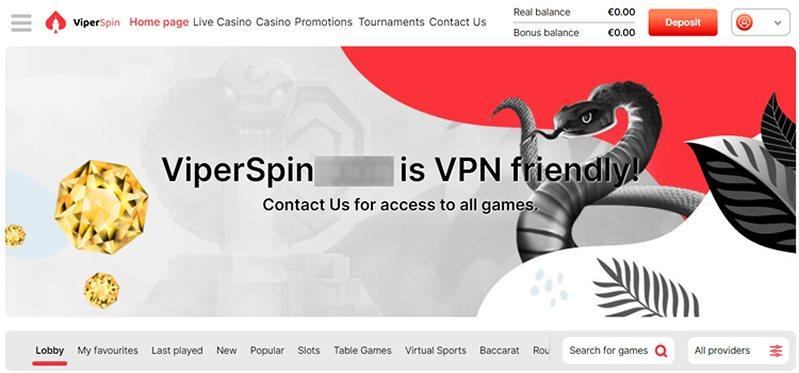 Сайт казино ViperSpin