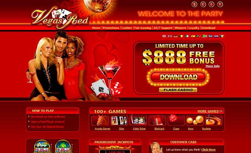 Vegas Red казино сайт